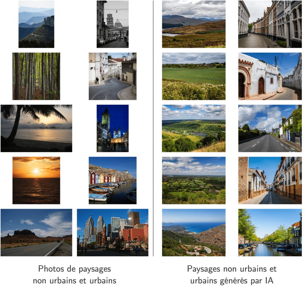 Images utilisées pour l’expérimentation
